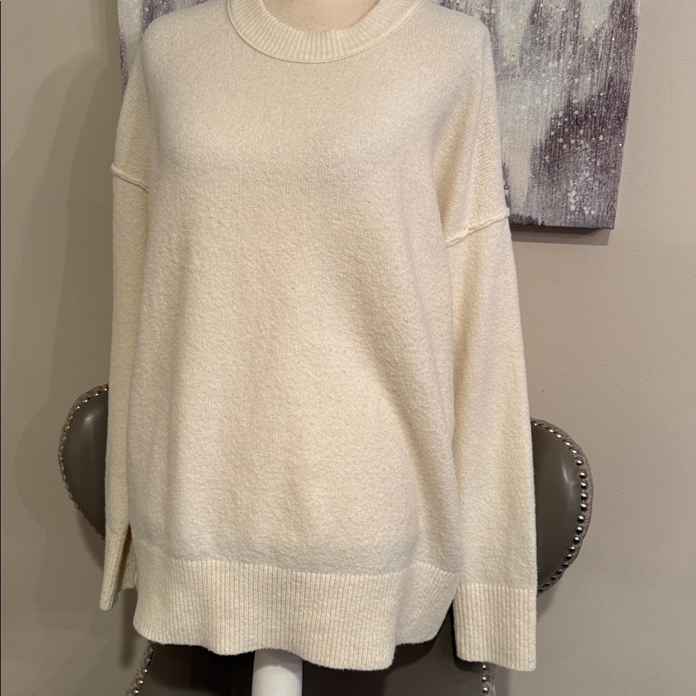 Aerie oversized Cozy Off White Women's Sweater